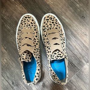 Blowfish leopard shoes / only worn once